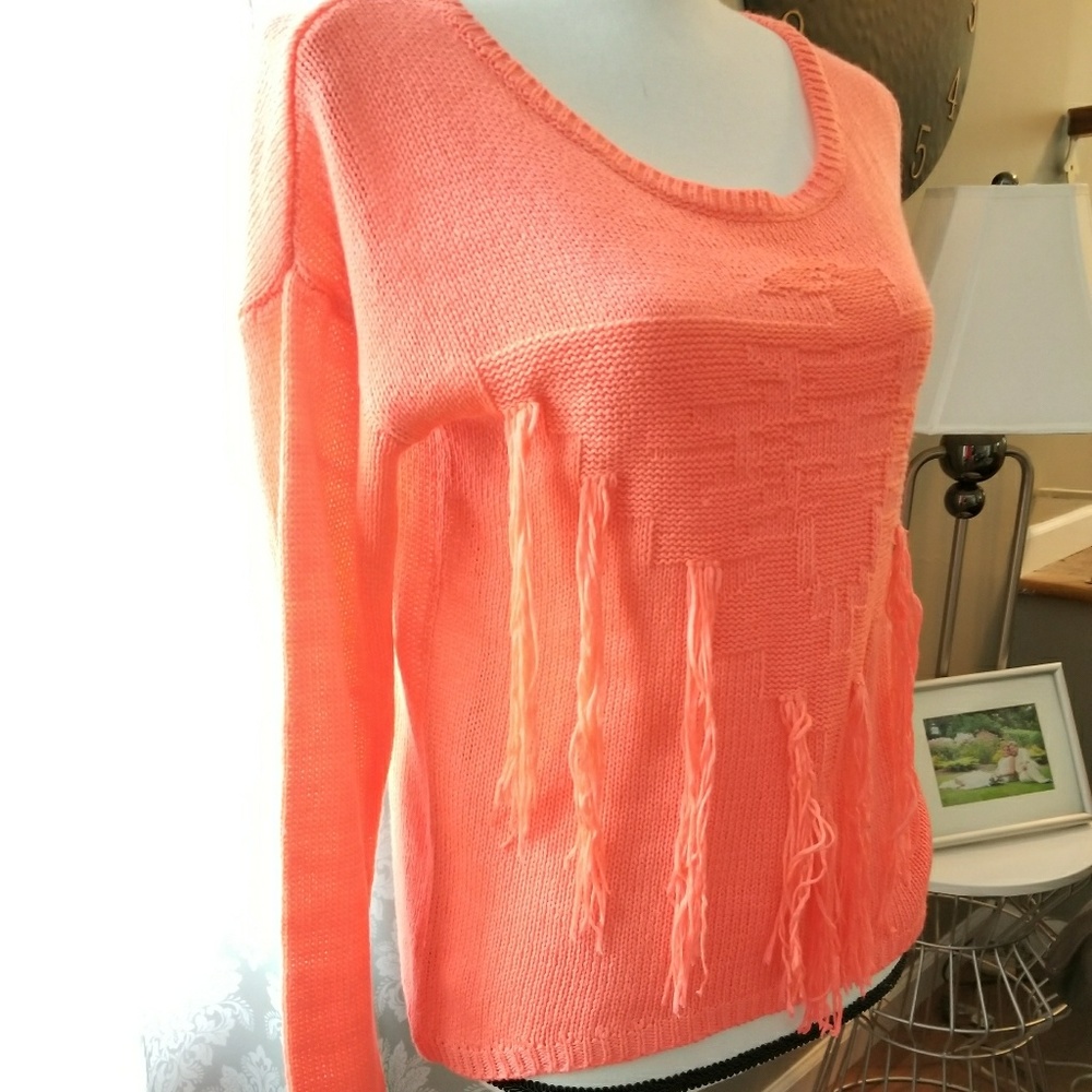 Gorgeous Bright Orange Charlotte Russe‎ Sweater